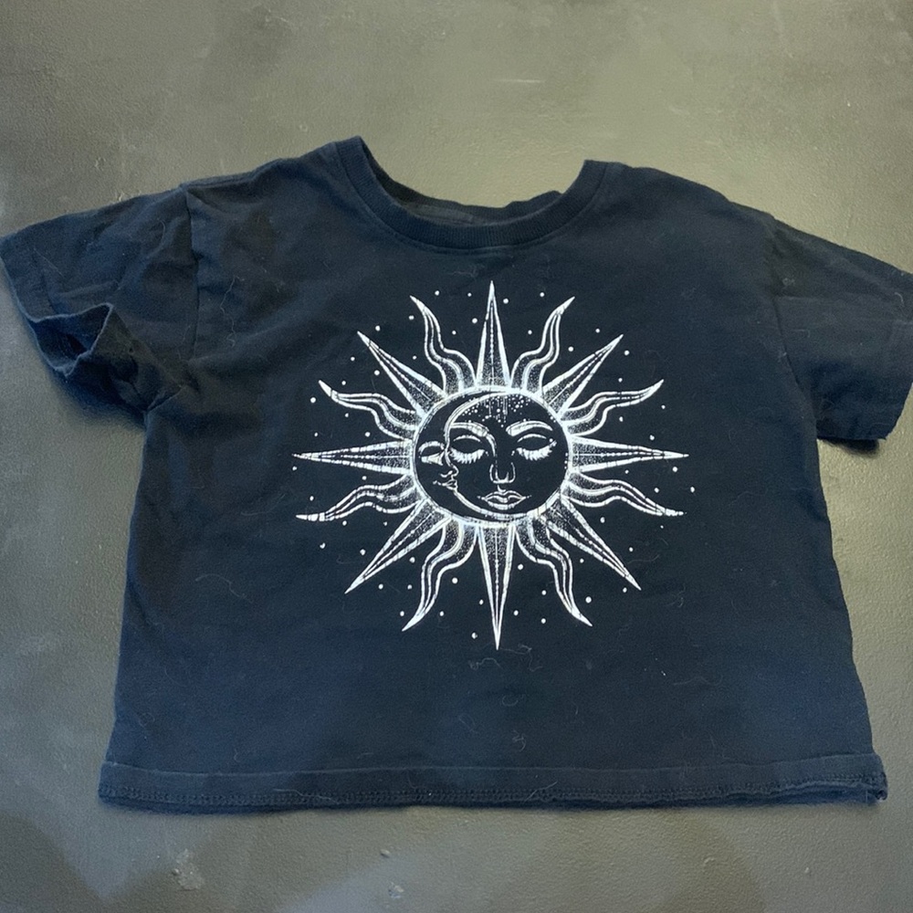 Black And White Graphic Tee